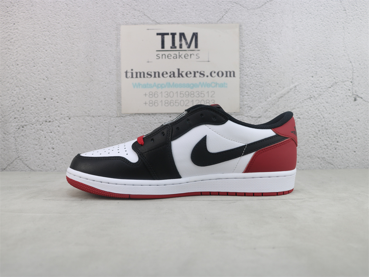 LJR Batch Air Jordan 1 Retro Low OG Black Toe CZ0790-106